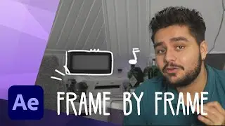How To Create a Scribble Effect for Music Videos Like Bruno Mars Animation After Effects  Tutorial