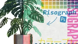 Creating Super Realistic Risograph prints in Adobe Photoshop