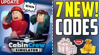 ⚡NEW! WORKING⚡CODES FOR CABIN CREW SIMULATOR ROBLOX CODES 2024 - CABIN CREW CODE