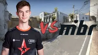 CSGO: POV Astralis device vs MiBR (24/9) dust2 @ FACEIT Major 2018