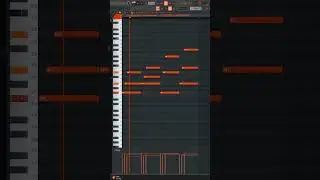 how to make dark trap melodies #producer #flstudio #shorts