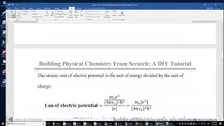 Atomic Units in Quantum Mechanics