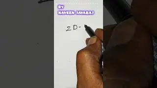 How To Draw A 3d Letter G - Awesome Trick Art #tricks #art