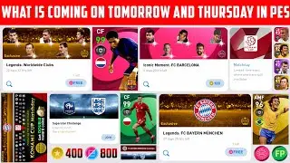 What is Coming On Monday And Thursday in Pes 2021 Mobile