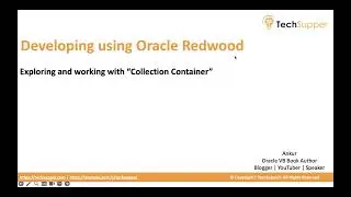 Exploring and working with Collection Container  | Oracle Redwood