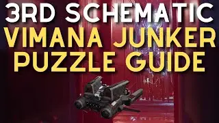 How to Get the 3rd Zero Hour Schematic - Location & Puzzle (Vimana Junker Ship)