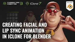 Blender Character Pipeline #4 - Creating Facial and Lip Sync Animation in iClone for Blender