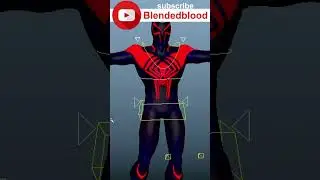 Behind the scene of SPIDER-MAN ACROSS SPIDERVERSE  #blender #animation   #spidermanmilesmorales