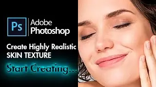 Create Highly Realistic SKIN TEXTURE In Photoshop In Just Few Steps!