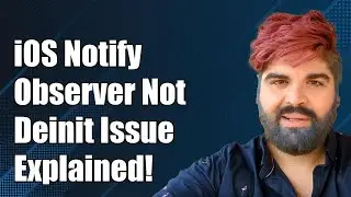 iOS Notification Observer Not Removing: Deinit Not Called Issue Explained