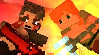 Baroness vs Alex: EXTENDED (Fanmade minecraft animation) [Alex and Steve Adventures]