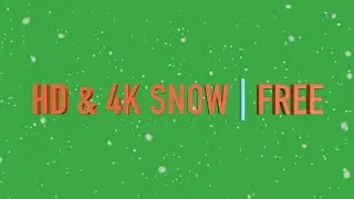 4K Snow Overlay Free Download | Apple ProRes 4444 Video Quality | 30 Seconds