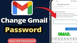 How To Change Gmail Password || Gmail ka Password Kaise Change karen @Smalltecktok @ManojSaruu