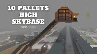 10 PALLETS HIGH SKY BASE! | Roblox SCP-3008