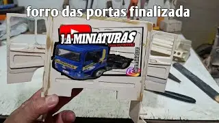 forro das portas do MB 1620 concluído @j.aminiaturas