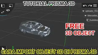 Cara Import Object 3D Models Di Prisma 3D | How to import Models From Prisma 3D