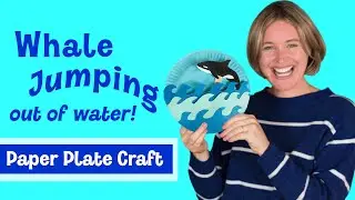 How to Make a Whale Paper Plate Craft | Art and Craft Easy for Kids