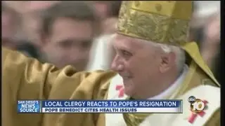 San Diegans react to Pope Benedict XVI's resignation announcement