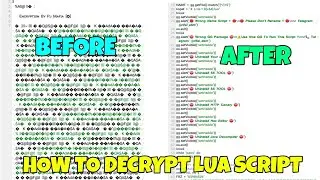 How To Decrypt  Lua Script (Decrypt All Script ) | Paid Dec Tool | 2022 Method