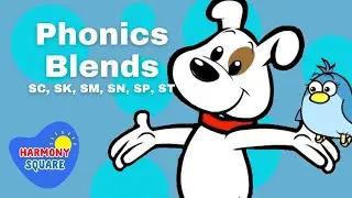 Phonics Blends for Kids: BL, CL, FL, GL, PL, SL- Bingo's Lingo on Harmony Square