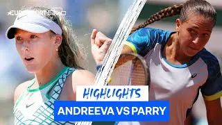 16-year-old Mirra Andreeva Goes Through To 3rd Round On Grand Slam Debut! | Eurosport Tennis