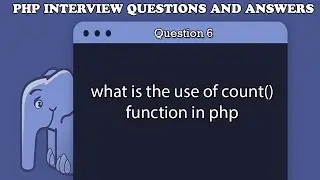 what is the use of count function in php