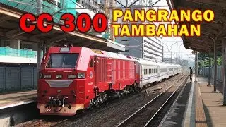 CC 300 NGEBUT !!! Lokomotif MERAH CC 300 Buatan Anak Bangsa Ujicoba Pangrango 2 Bogor - Sukabumi