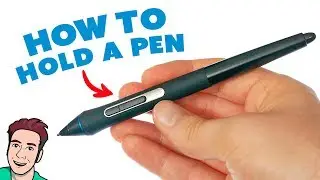 How to Hold a Drawing Tablet Pen