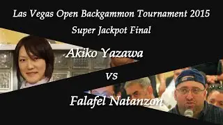[Las Vegas Open 2015] SJP Final - Akiko Yazawa vs. Falafel