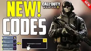 ⚠️UPDATE! CODES!⚠️ CALL OF DUTY MOBILE REDEEM CODES 2024 - CODM CODES 2024 - COD CODES