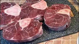 Тушеная Говяжья Голяшка. Знаменитый Итальянский Оссобуко из самого дешевой части говядины