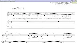 Somethin' Bad by Miranda Lambert - Piano Sheet Music:Teaser