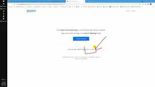 How to Open Zoom Meeting on Chrome Browser