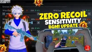 NEW UPDATE 3.4 !! 🔥 BEST SENSITIVITY CODE + CONTROL SETTINGS PUBG MOBILE /BGMI BEST SENSITIVITY 2024