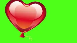 heart 3d zoom green screen background video | screen magic || green screen video |