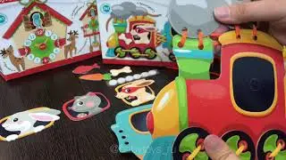 Игра Паровозик - серия ШнуровкиЛипучки от BabyToys