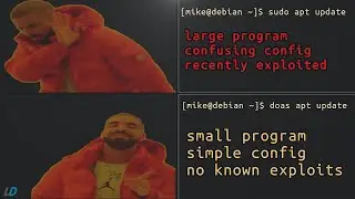 Replace SUDO with DOAS on Debian/Devuan