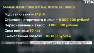 Последствия повышения ключевой ставки до 21%