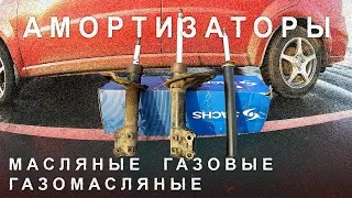 Чем Отличаются Амортизаторы Масляные и Газомасляные.  Когда Менять Амортизаторы