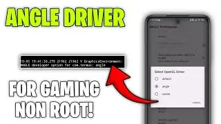 Enable ANGLE Driver on Android Without Root!! 📱🚀