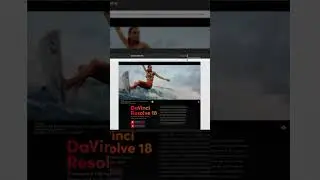 Free Downlod Davinchi resolve 18.6  