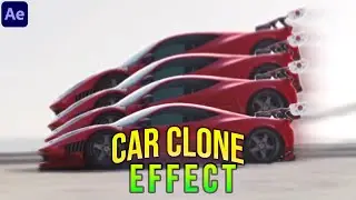 Car Clone Effect in After Effects