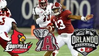 Alabama Highlights vs Louisville | 2018 Camping World Kickoff | NCAA Football Week 1