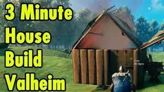 The 3 Minute House Build in Valheim