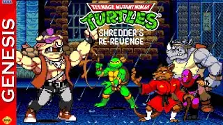 Shredder's Re-Revenge - This SEGA Genesis ROM Hack Transforms Streets of Rage 2 into a TMNT Game!