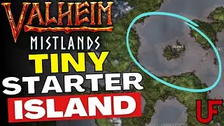 Valheim Mistlands SMALLEST STARTER ISLAND | Hardcore Seed