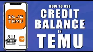 How to use credit balance in temu (2024