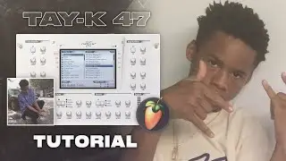 Making a beat for TAY-K 47 | fl studio tutorial (megaman)