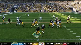 Madden NFL 25 - Los Angeles Chargers vs Pittsburgh Steelers - Gameplay (PS5 UHD) [4K60FPS]