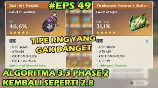 Tipe Algoritma Artefak di Patch 3.3 Phase 2 - Trik Enhance Artefak Genshin Impact 3.3